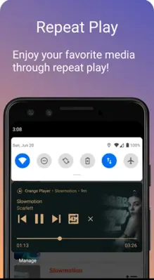 Media Player android App screenshot 2